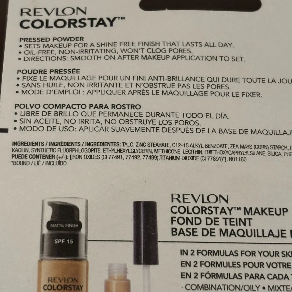 New‎ Revlon ColorStay Pressed Powder 810 Fair 0.3 oz sealed
